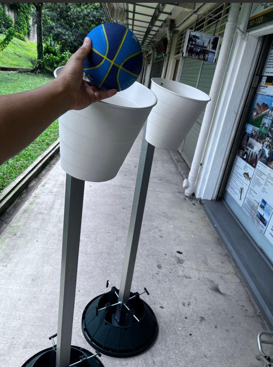 Captain Ball Game Poled Nets (1set 2nos with a ball)